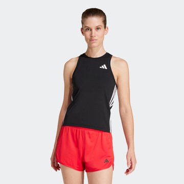ADIDAS PERFORMANCE - Top deportivo 'TR-ES' en negro: frente