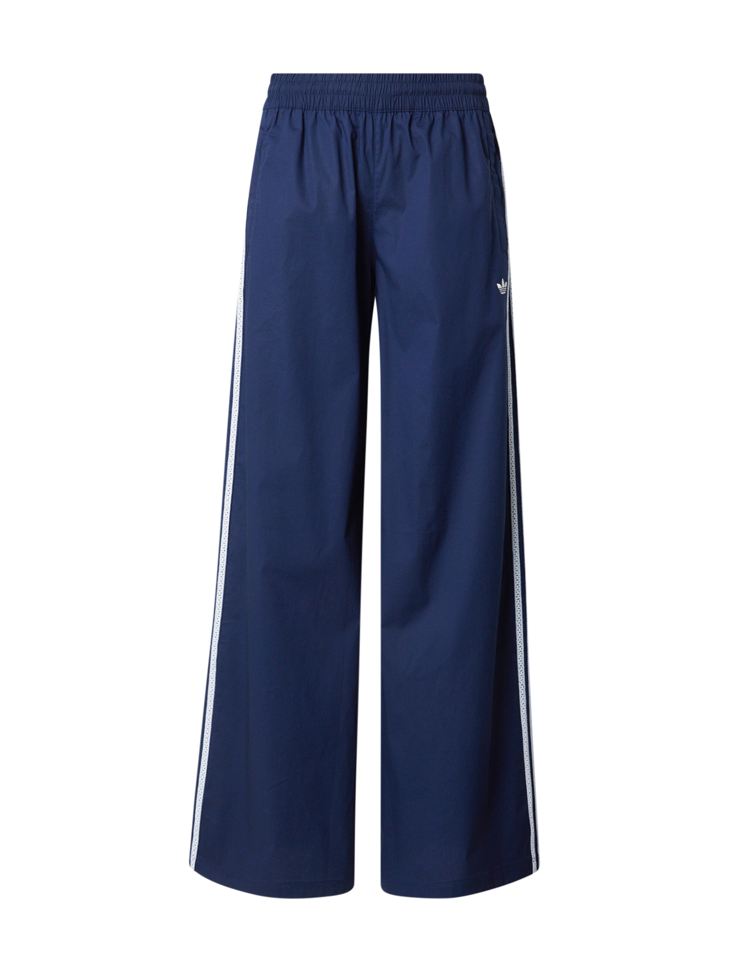 Wide Leg Pantalon ADIDAS ORIGINALS en bleu : devant