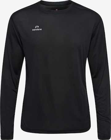 Newline Performance shirt in Black: front
