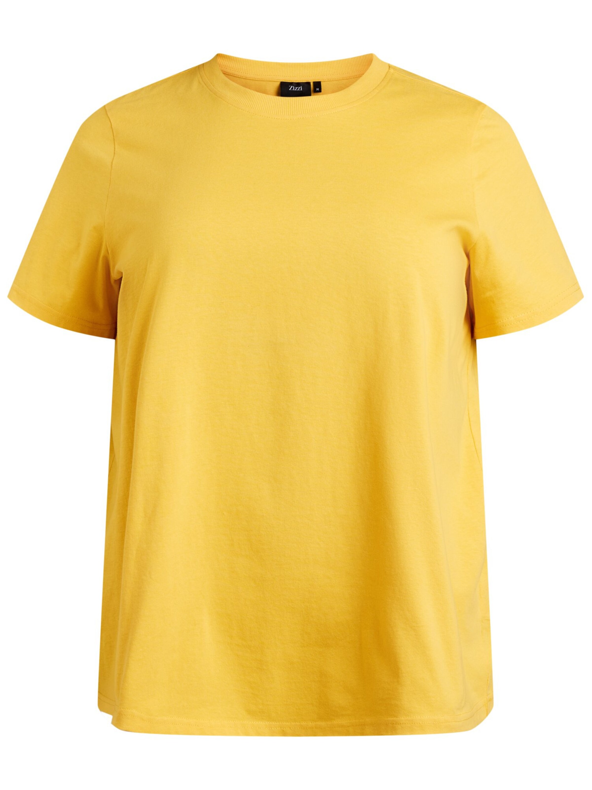 Zizzi Póló 'VCHARLIN' - sárga: elől