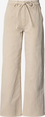 smėlio MSCH COPENHAGEN Plačios klešnės Džinsai 'Lio': priekis