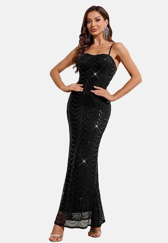 Moda Minx Abendkleid 'Kaz' in Schwarz