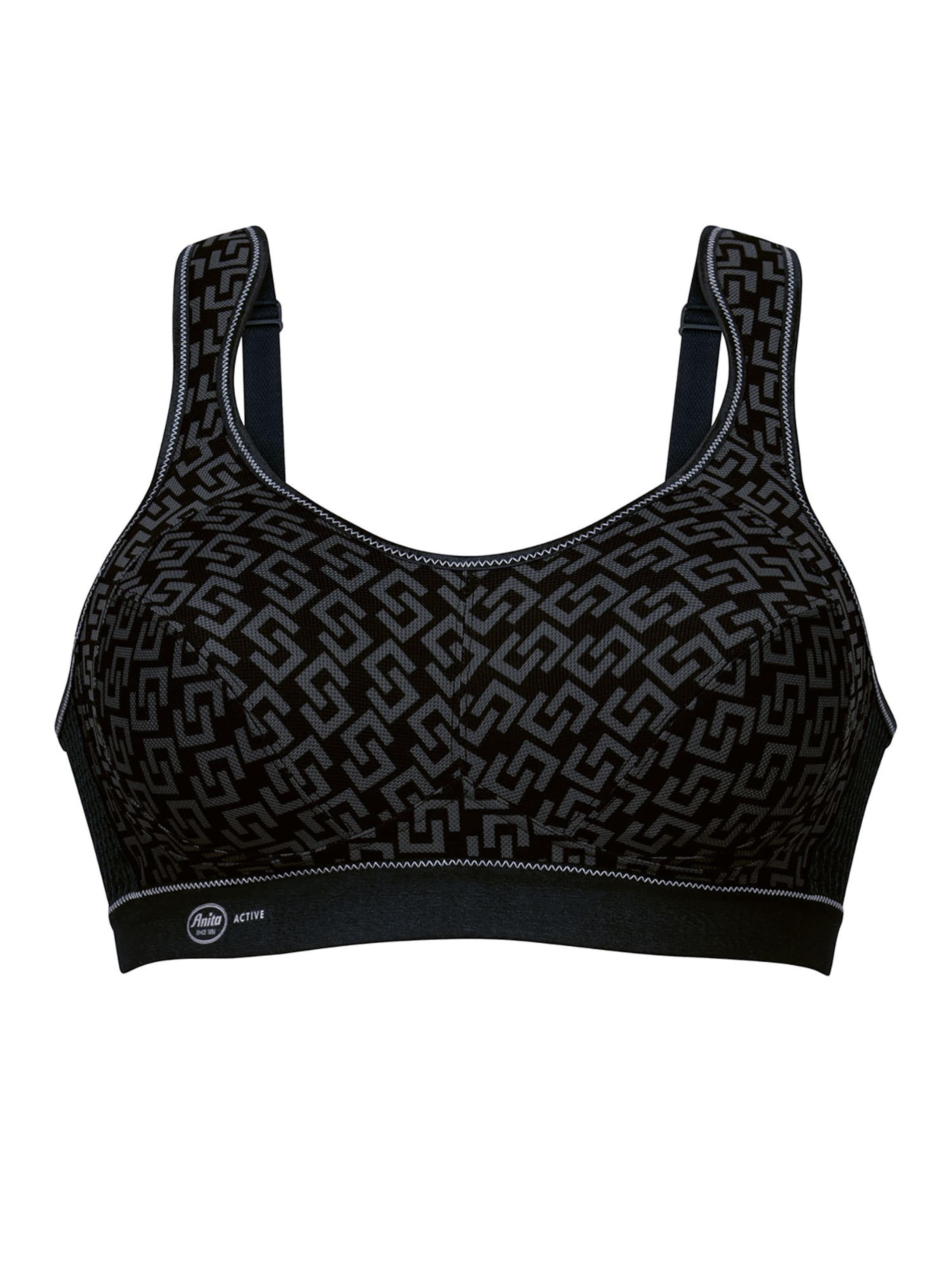 ANITA Bustier BH 'extreme control'‌ in Schwarz: Vorderseite