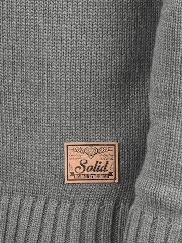 !Solid - Jersey 'Petro' en gris