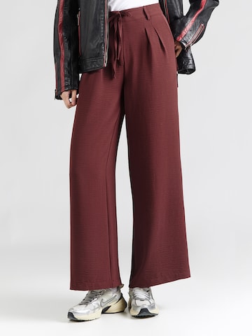 ABOUT YOU Wide Leg Hose 'Marissa' in Rot: Vorderseite