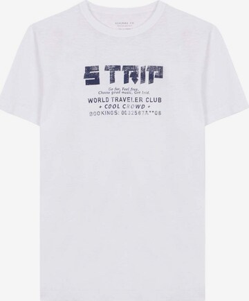 Scalpers Shirt in White: front