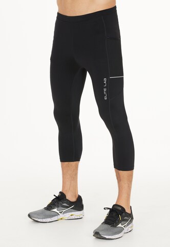 ELITE LAB Regular Workout Pants 'Run Elite X1' in Black: front