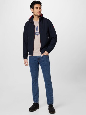 Tommy Jeans قميص 'Regular Entry' بلون رمادي