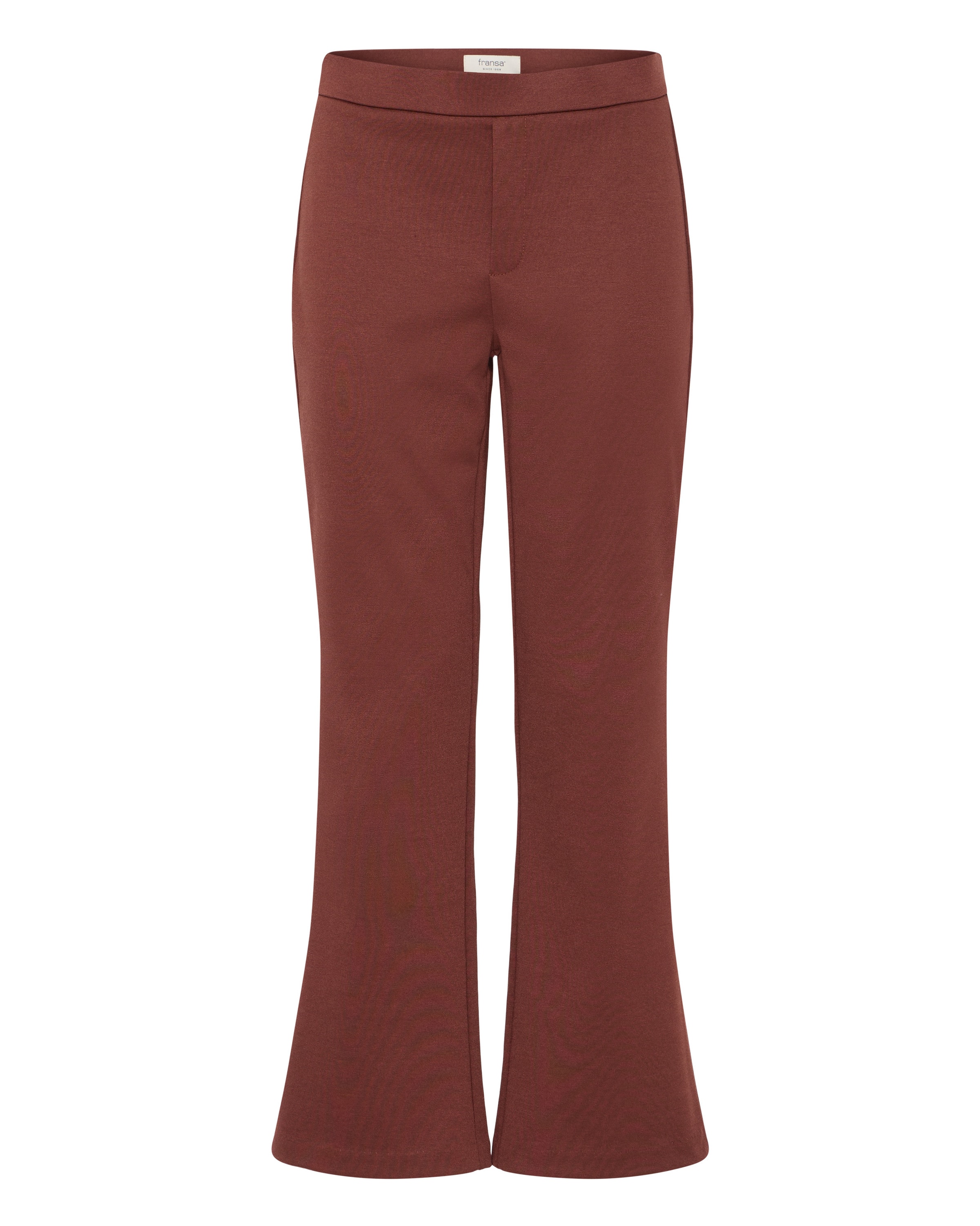 Bootcut Pantalon 'FRBlazer' Fransa en marron : devant