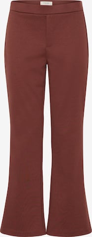 Bootcut Pantalon 'FRBlazer' Fransa en marron : devant