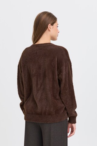 ICHI Cardigan 'ICHBrula' i brun