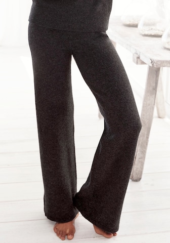 Wide Leg Pantalon LASCANA en gris : devant