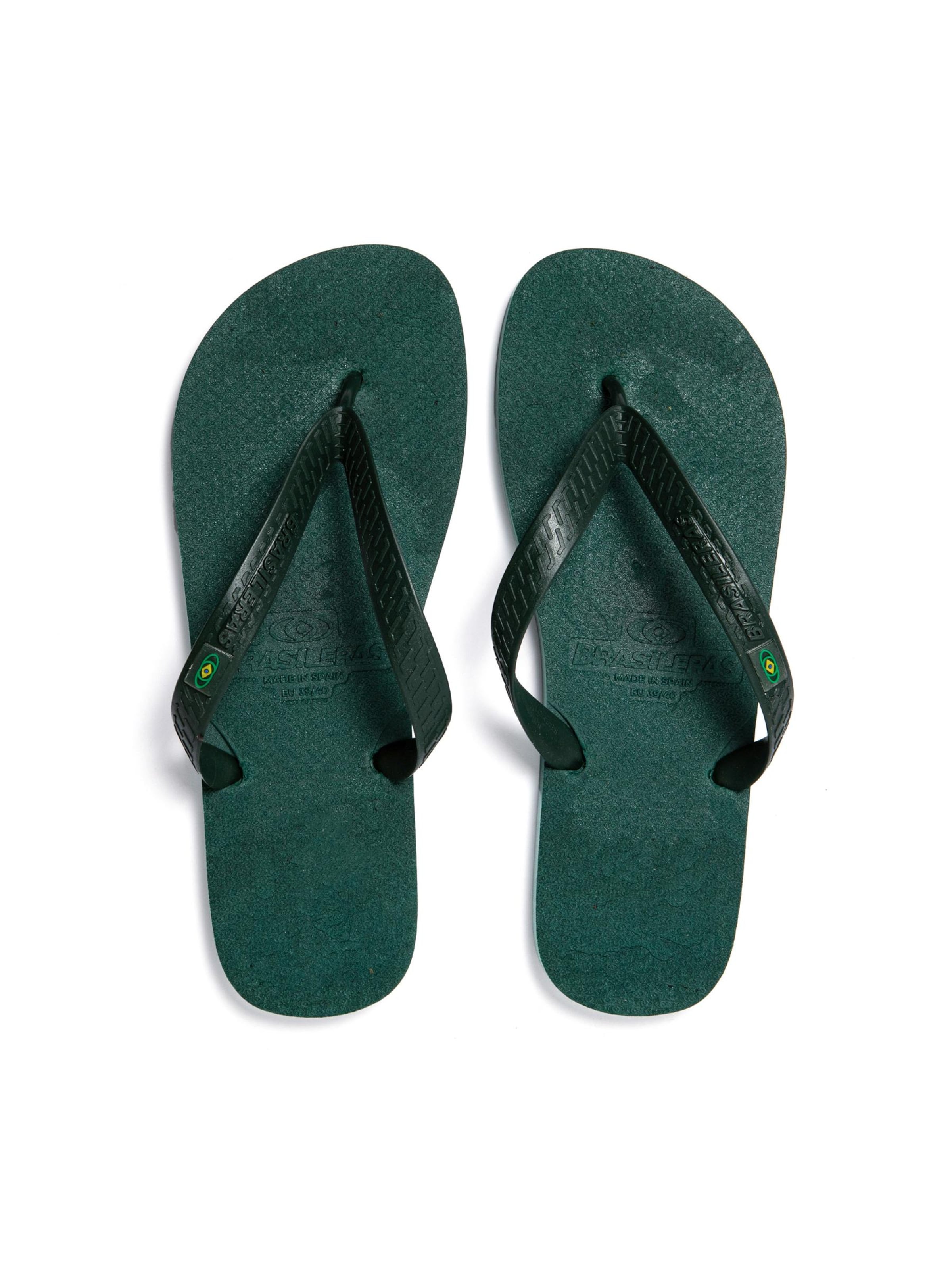 Brasileras - Sandalias de dedo 'Re Walk M' en verde