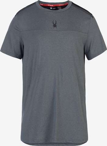 Spyder Funkčné tričko - Sivá: predná strana
