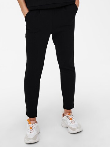 ONLY Slim fit Trousers in Black