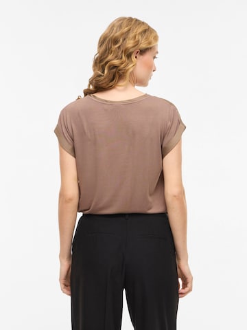 VILA Shirt 'VIEllette' in Beige