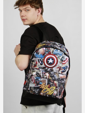 marvel Rucksack 'Captain America Comic-FAN HS 2.2 ' in Mischfarben: Vorderseite