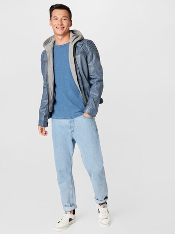 INDICODE JEANS Trui 'Jadiel' in Blauw