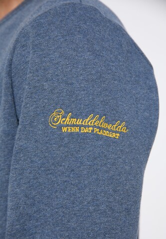 Sweat-shirt Schmuddelwedda en bleu