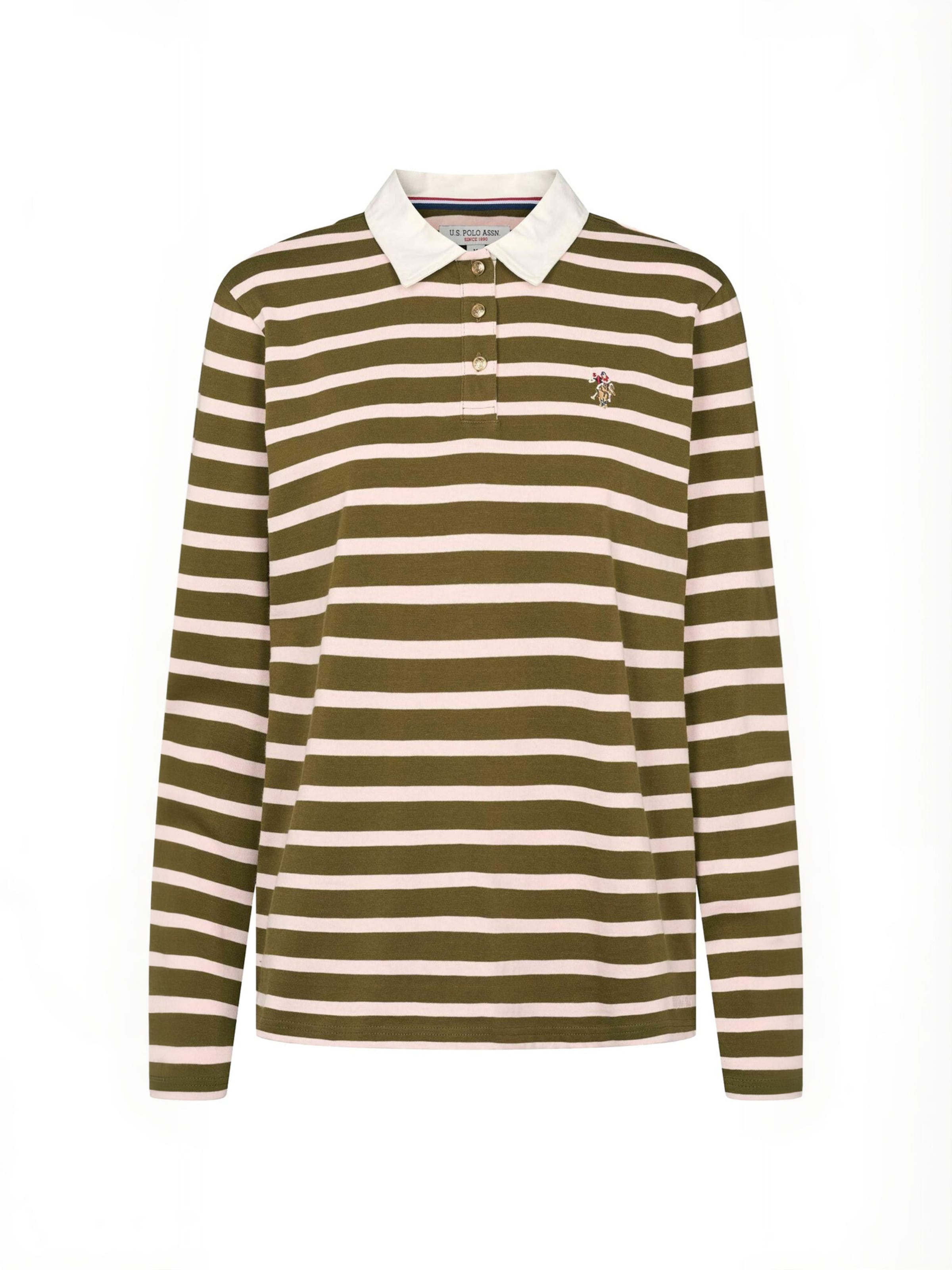 T-shirt ' UWLesley ' U.S. POLO ASSN. en vert : devant