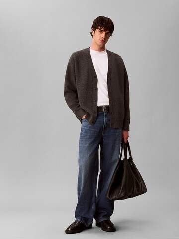 Calvin Klein Strickjacke in Grau