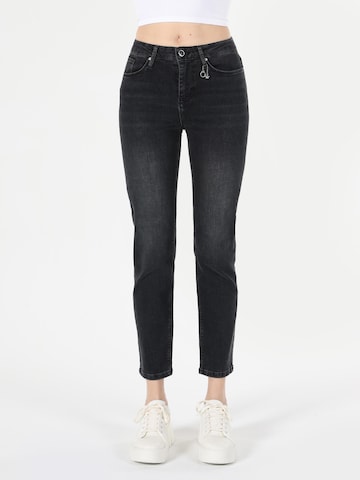 Colin's Slim fit Jeans in Black: front