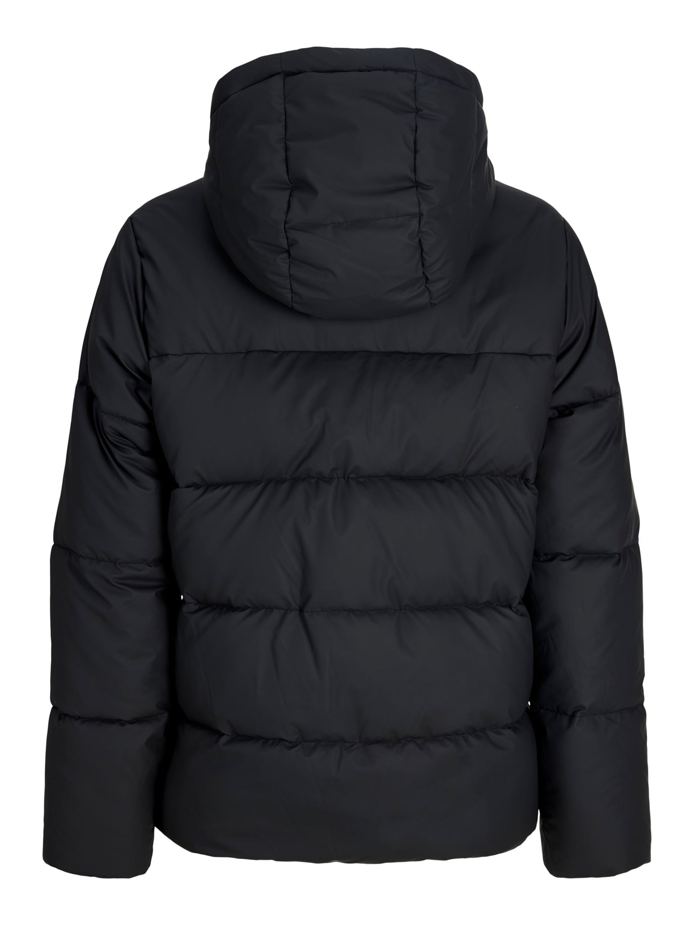 Jack & Jones Junior Winterjas in Zwart