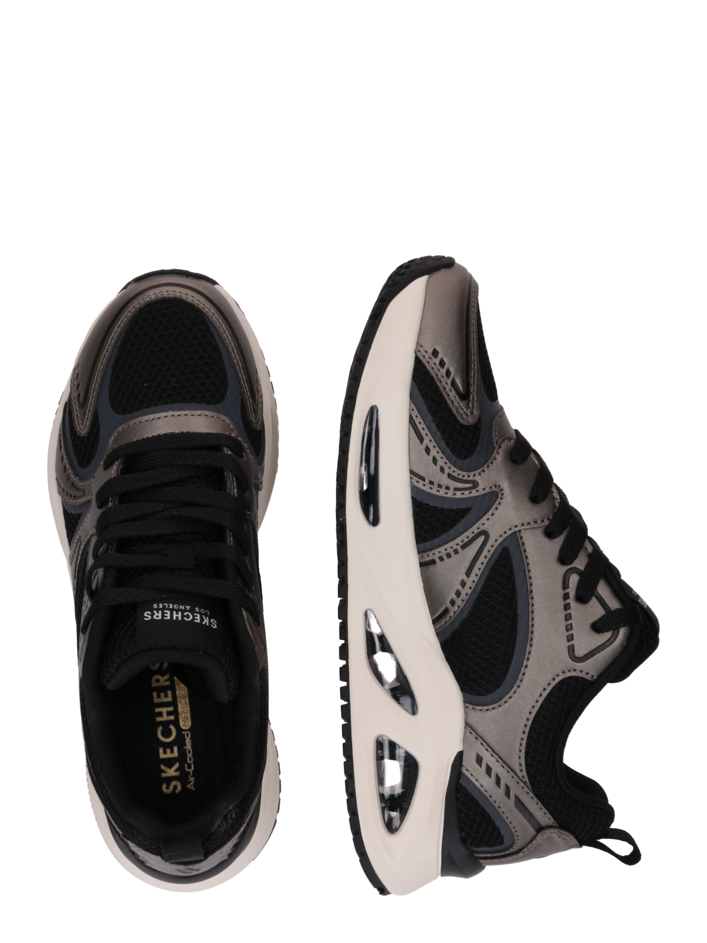 Sneaker bassa 'UNO EGO' di SKECHERS in grigio