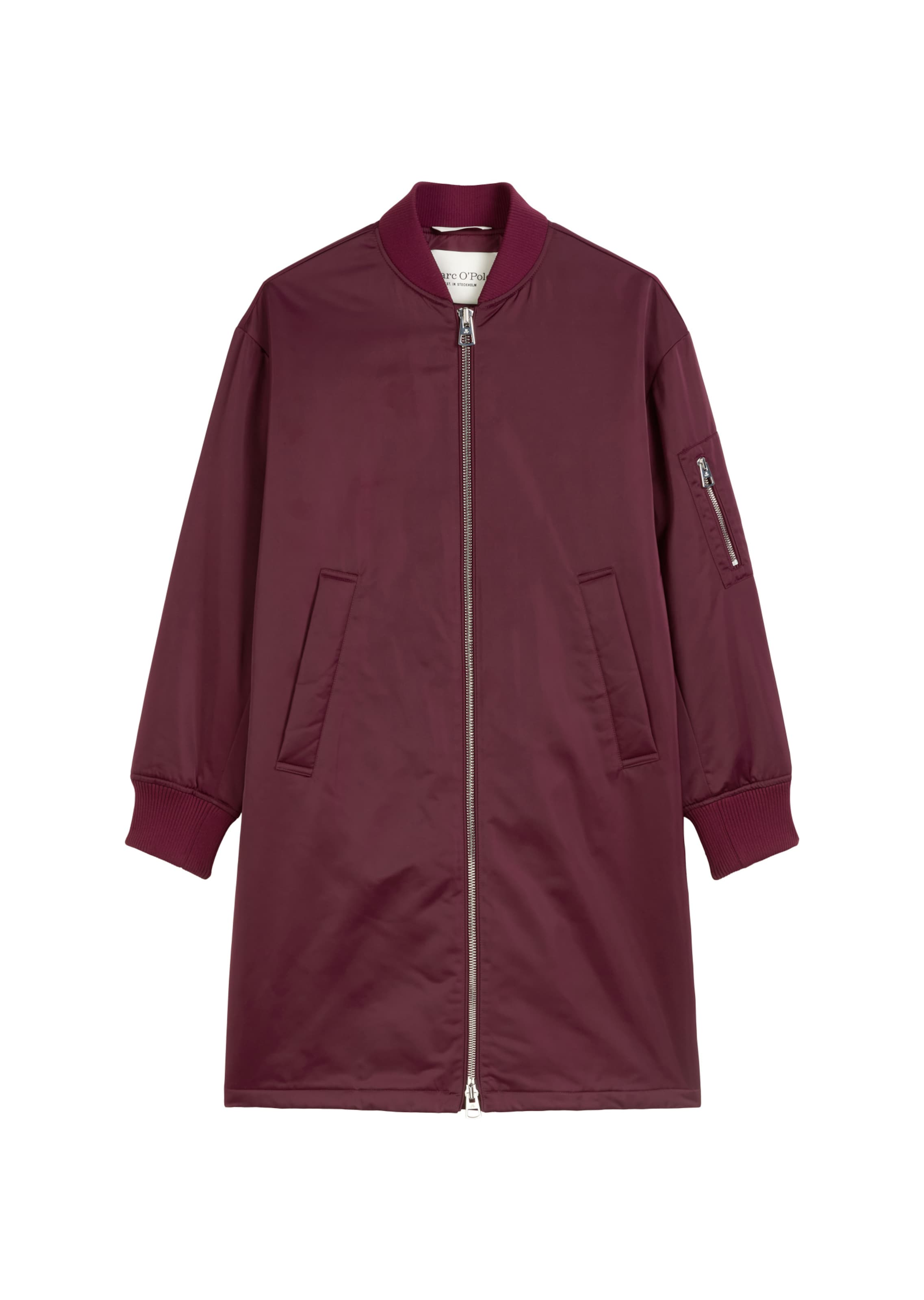 Marc O'Polo - Abrigo de entretiempo en rojo: frente