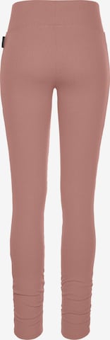 BENCH Skinny Leggings - rózsaszín