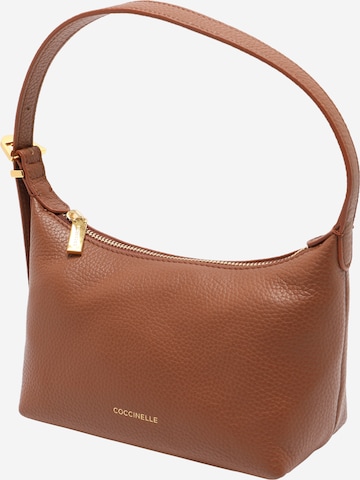 Coccinelle Shoulder Bag 'GLEEN' in Brown: front