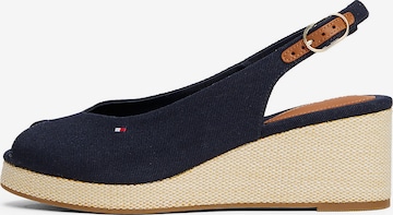 TOMMY HILFIGER Босоножки в Синий: спереди