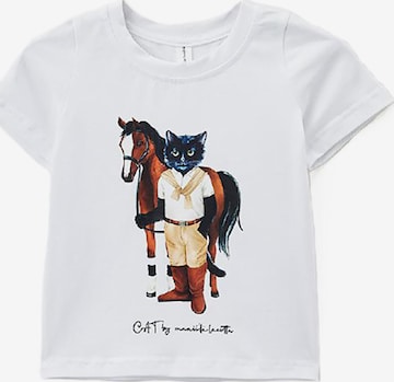 Cat e Lolette Paita 'Rider Cat' värissä valkoinen: etupuoli
