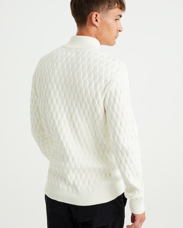 Pull-over WE Fashion en blanc