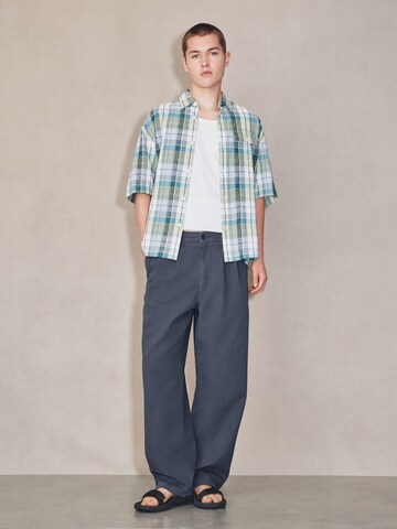 Loosefit Pantalon à pince Next en bleu