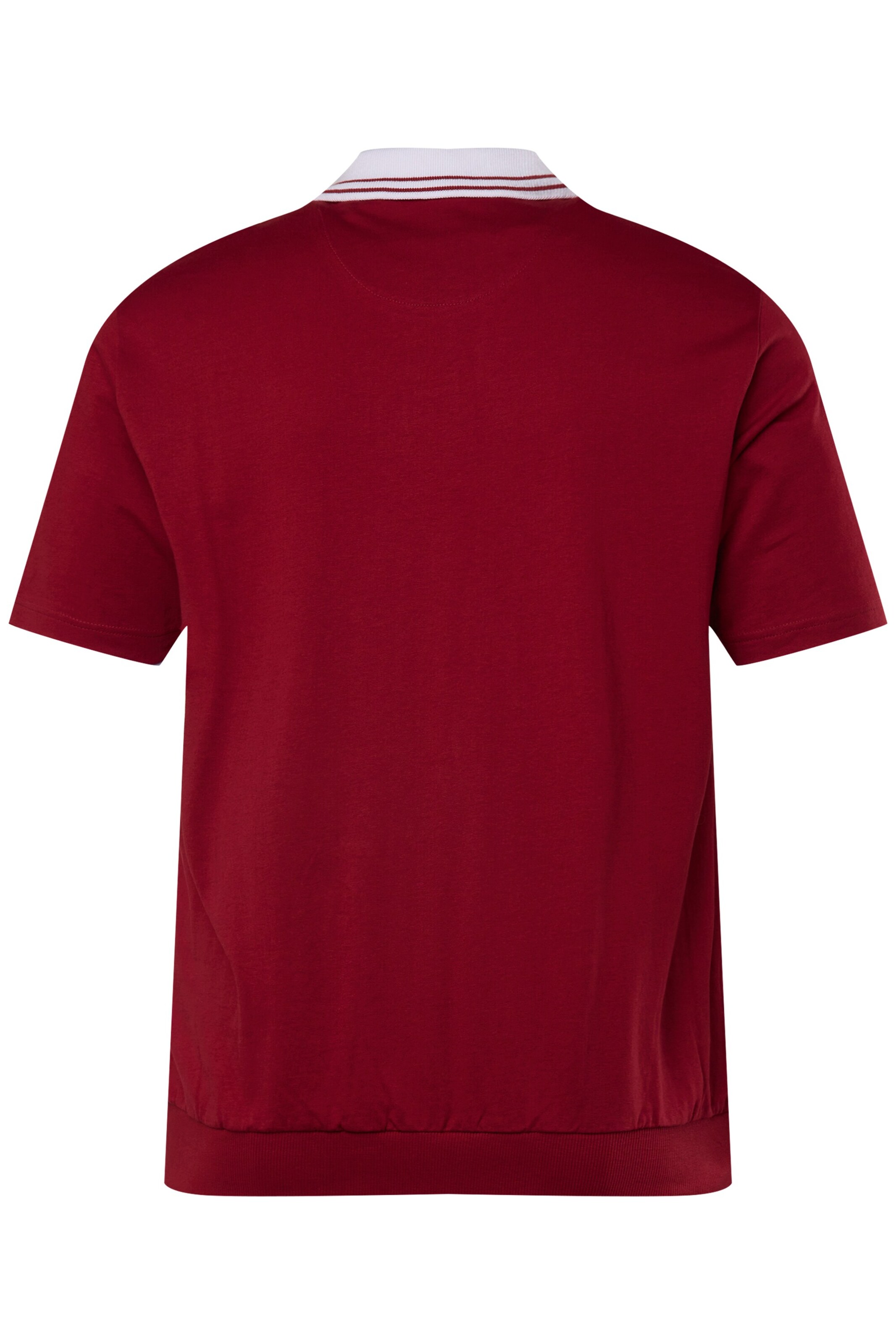 Men Plus Shirt in Rood