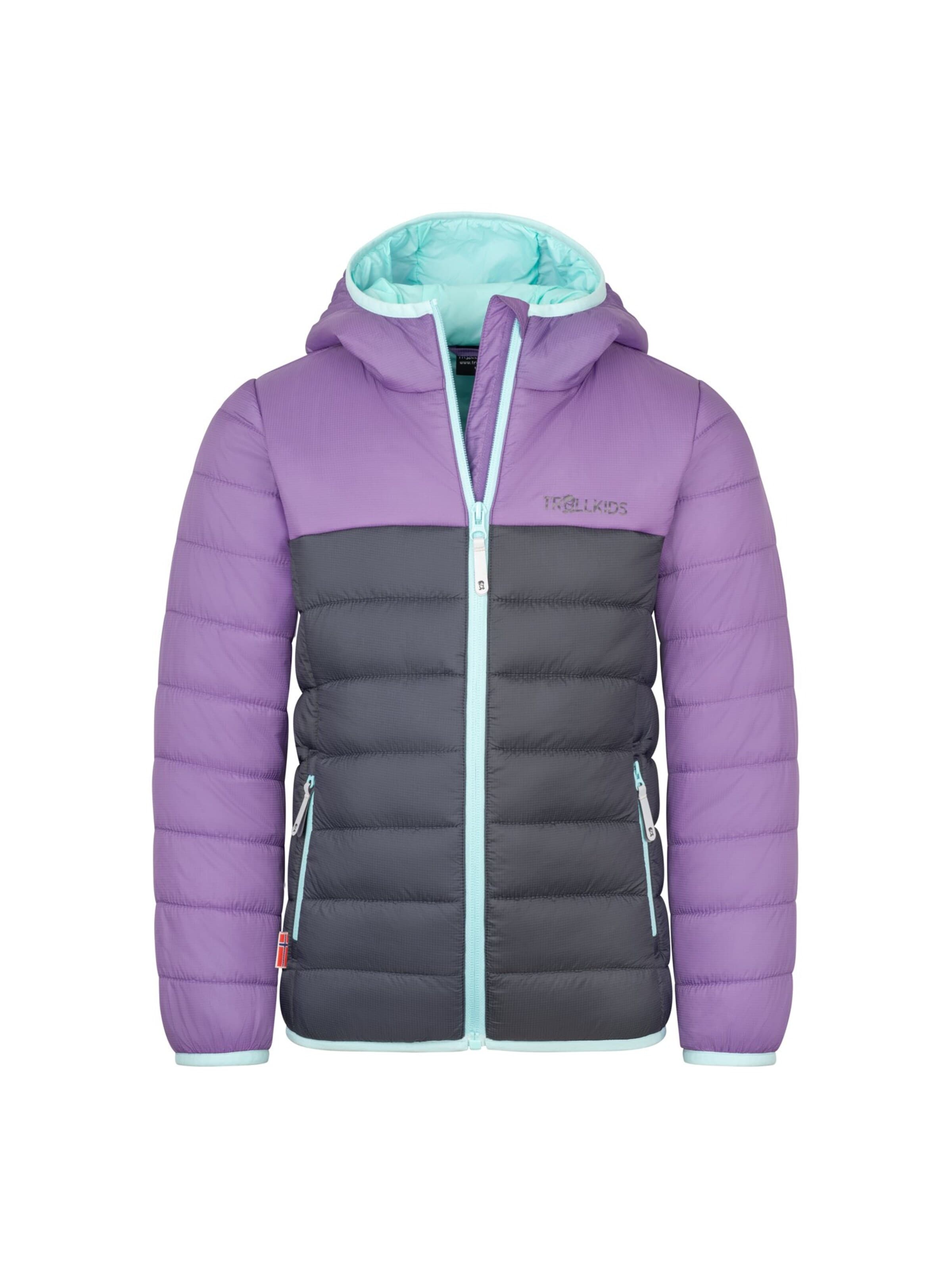 TROLLKIDS Outdoor jacket in Purple: front