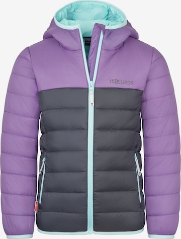 TROLLKIDS Outdoor jacket in Purple: front