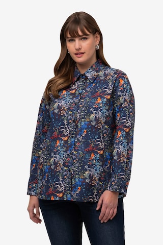 Ulla Popken Blouse in Gemengde kleuren: voorkant