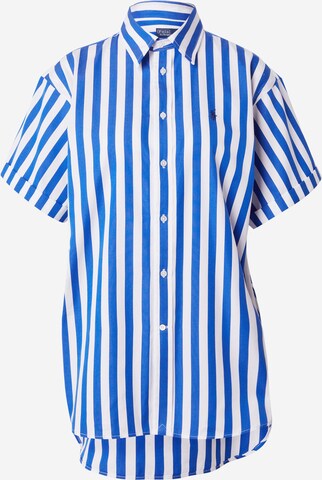 Camicia da donna di Polo Ralph Lauren in blu: frontale