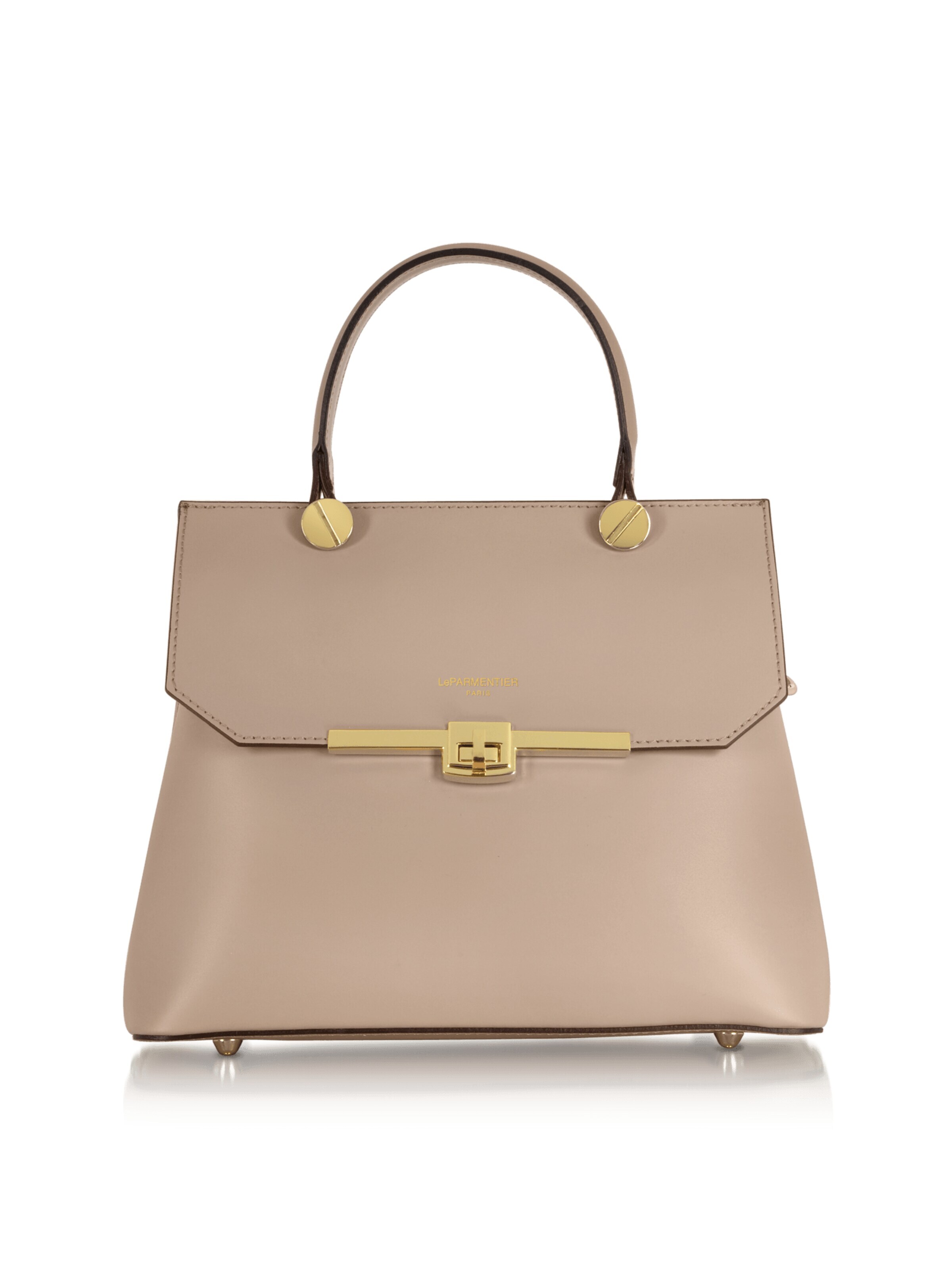 LeParmentier Handtasche 'Atlanta'‌‌‌ in Beige: Vorderseite