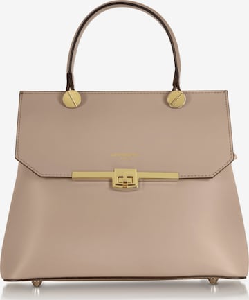 LeParmentier Handbag 'Atlanta' in Beige: front