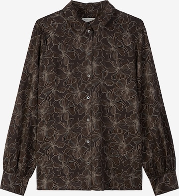 Chemisier Marc O'Polo en marron : devant