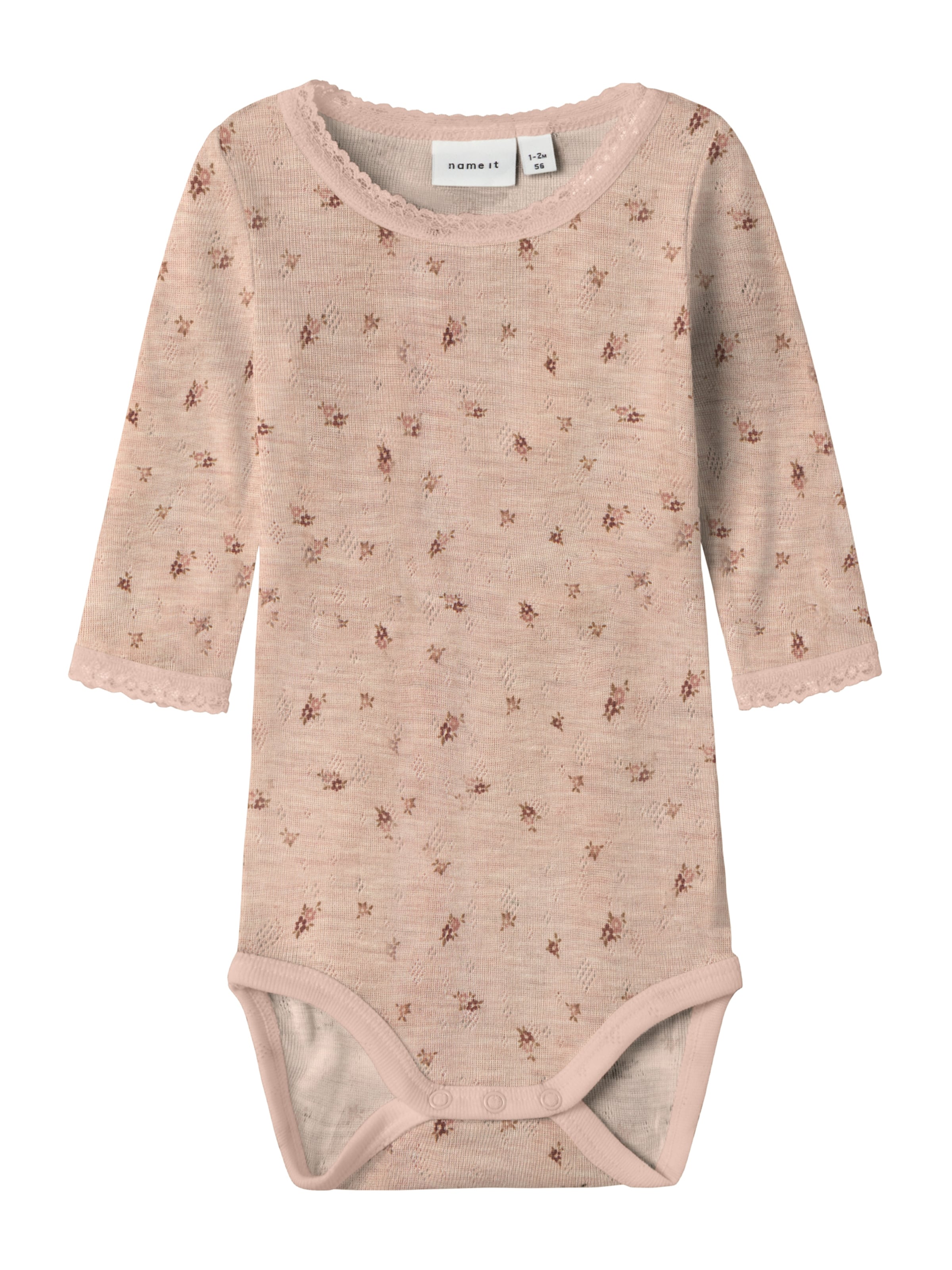 NAME IT Sparkdräkt/body 'NBFWANG' i rosa: framsida
