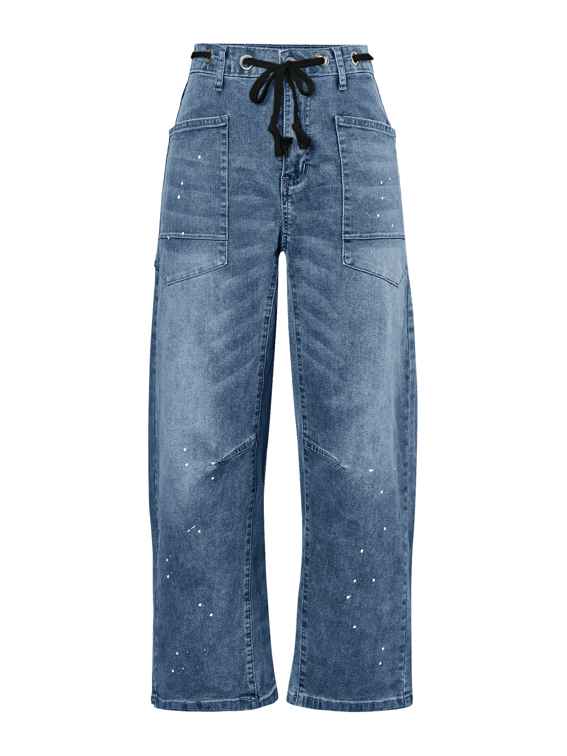 Imily Bela Широка кройка Дънки в синьо: отпред