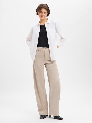 Wide Leg Pantalon 'Medley' DRYKORN en beige