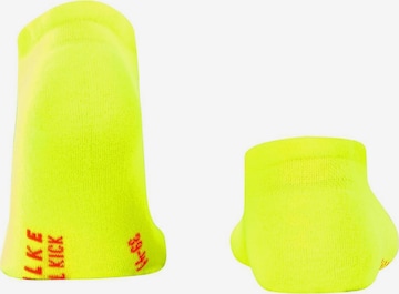 FALKE Athletic Socks 'Cool Kick' in Yellow