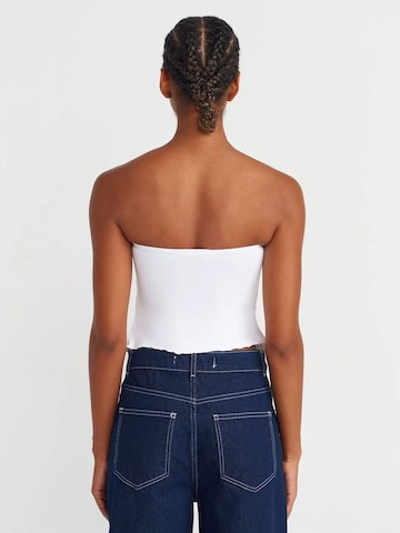 Dilvin Top in White