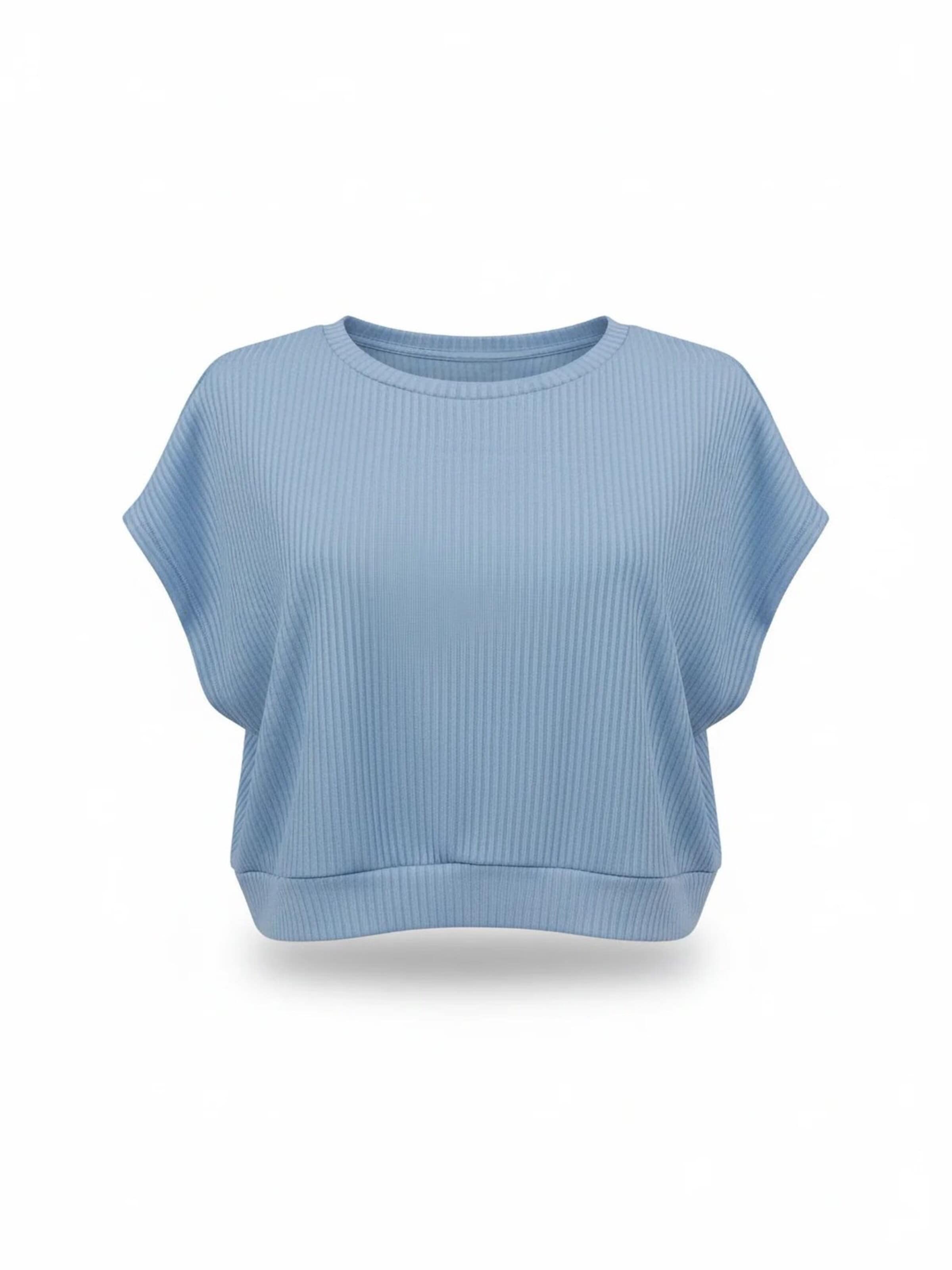 No Matter What Shirt in Blauw: voorkant