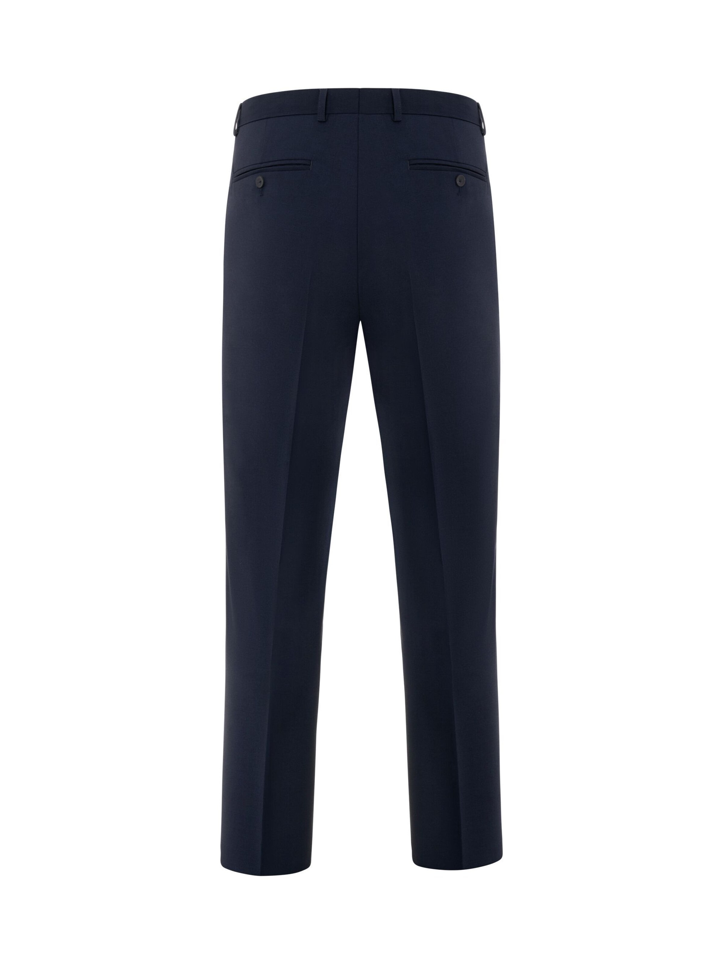 Thomas Goodwin Slimfit Pantalon 'Toby' in Blauw